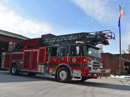 Pierce Enforcer Aerial exterior view