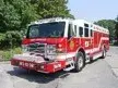 Wide front-left thumbnail view of the heavy rescue truck parked roadside.