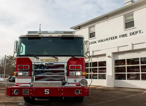 Weston VFD, CT - Pierce Enforcer Rescue Delivery