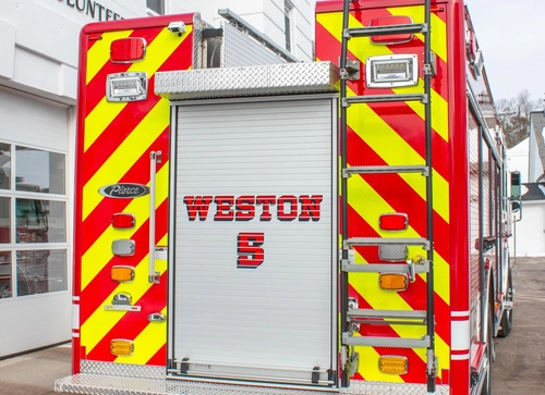 Weston VFD, CT - Pierce Enforcer Rescue Delivery