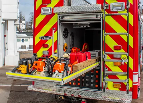 Weston VFD, CT - Pierce Enforcer Rescue Delivery