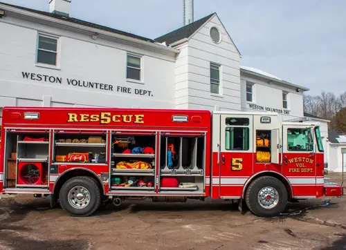Weston VFD, CT - Pierce Enforcer Rescue Delivery