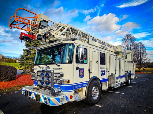 Pierce Enforcer Aerial exterior view